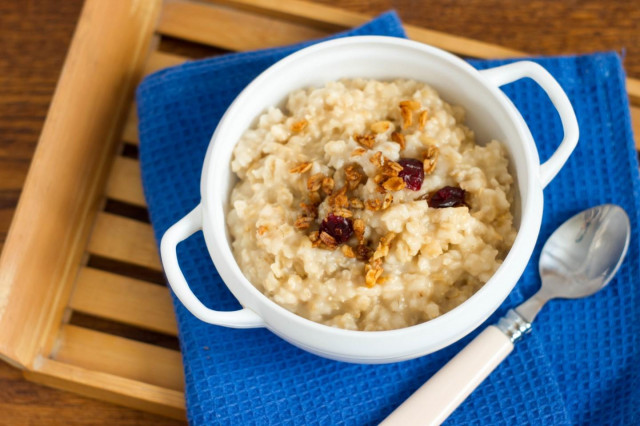 Herculean porridge on water