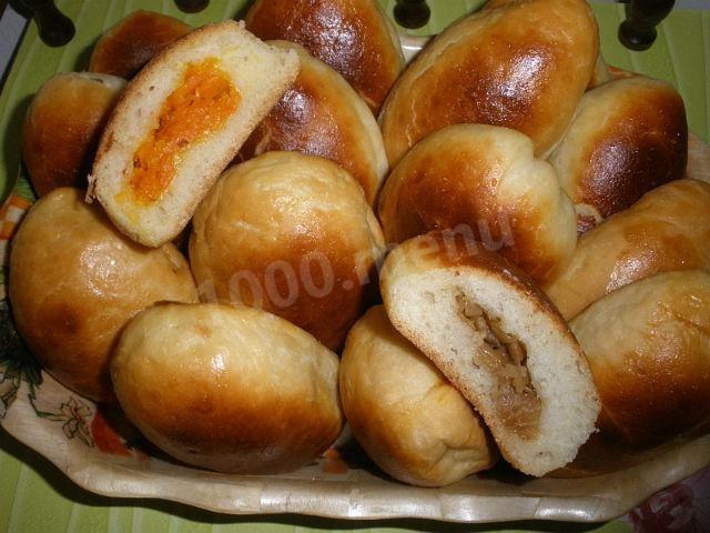 Kefir pies in the oven with different fillings