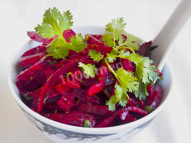 Beetroot in Korean