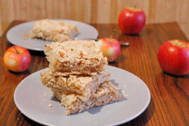 Apple pie in the oven