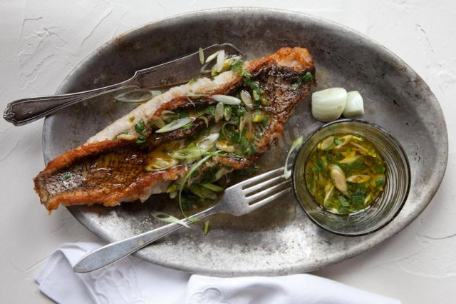 Whiting in the oven