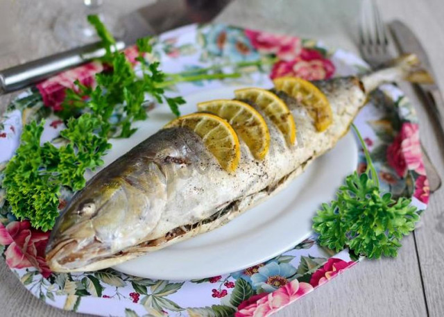 Yellowtail in the oven