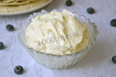 Custard with condensed milk