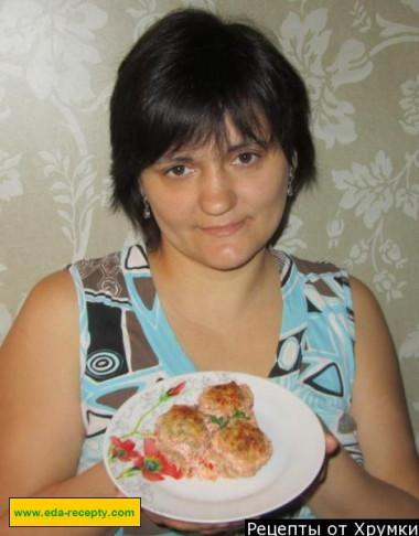 Minced meat meatballs with rice in the oven with gravy