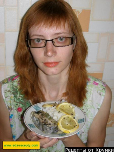 Baked hake with herbs in the oven