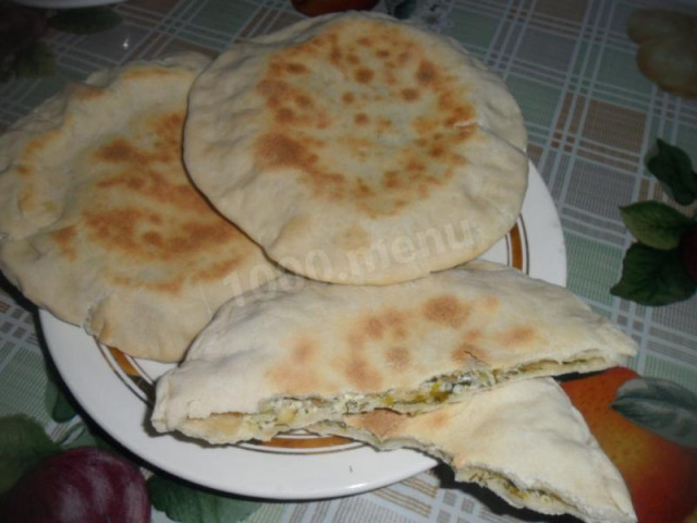 Unleavened tortillas in the oven