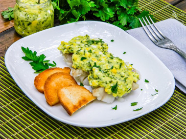 Polish fish with egg