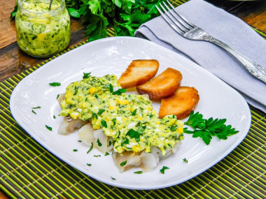 Polish fish with egg