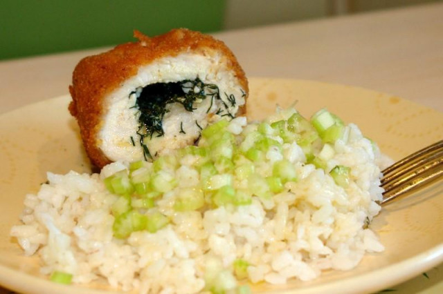 Darnitsky chicken fillet cutlets in the oven