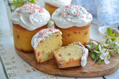 A simple quick Easter cake for beginners