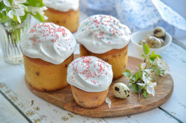 A simple quick Easter cake for beginners