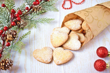 Classic shortbread cookies