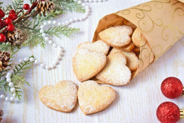 Classic shortbread cookies