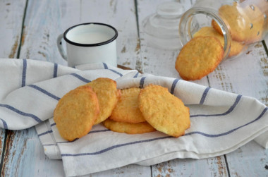 Cookies with coconut chips