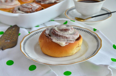 Sinabon buns with cinnamon