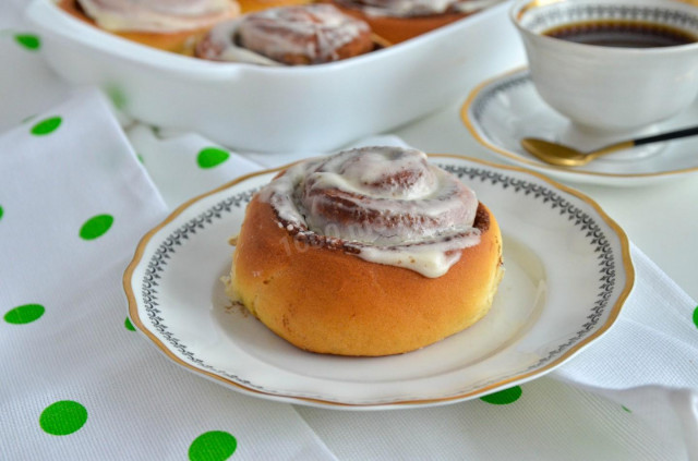 Sinabon buns with cinnamon