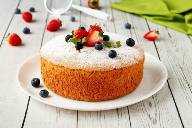 Chiffon sponge cake