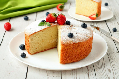 Chiffon sponge cake