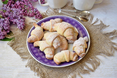 Bagels with shortbread jam