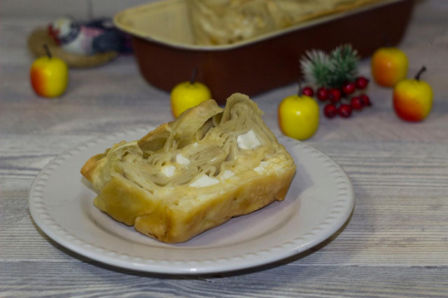 Homemade saburani with cheese