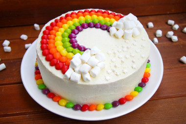 Rainbow Cake