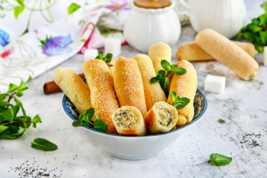 Yeast dough cookies