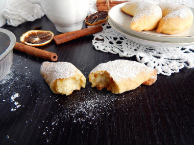 Banana cookies with cottage cheese