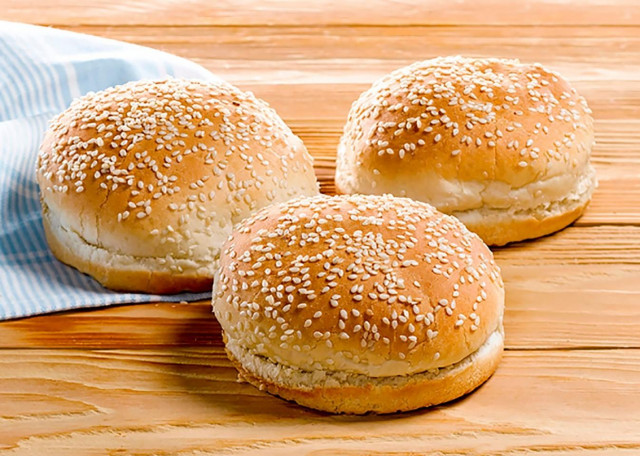 Burger buns at home like at McDonald's