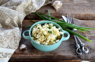 Rice with onion and egg