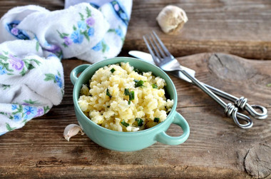 Rice with onion and egg