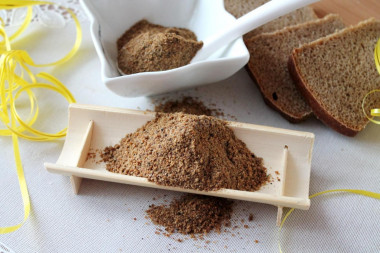 Dry bread kvass