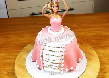 Cake Mastic Barbie