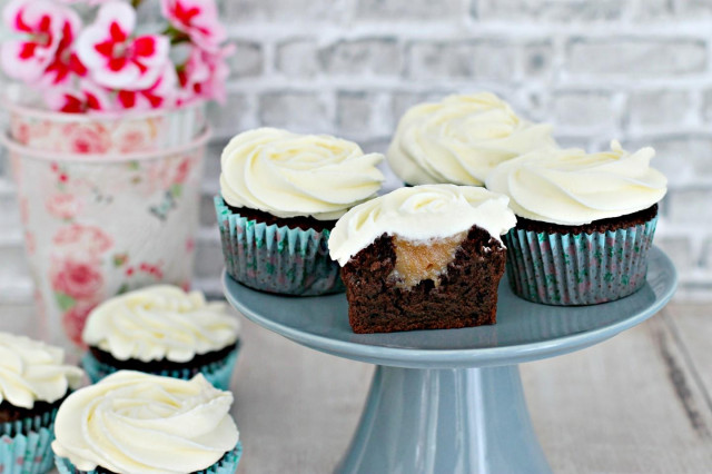 Cupcakes with cream cheese