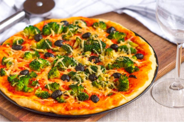 Vegetarian pizza