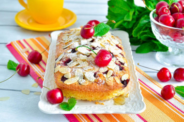 Viennese cherry pie