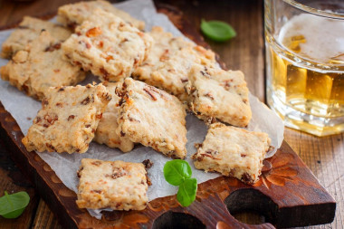 Fried onion cookies