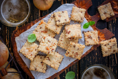 Fried onion cookies