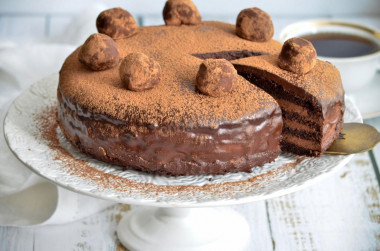 Cake Chocolate truffle