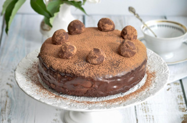 Cake Chocolate truffle