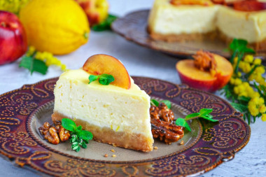 Ricotta cheesecake