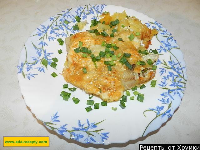 Baked telapia with potatoes