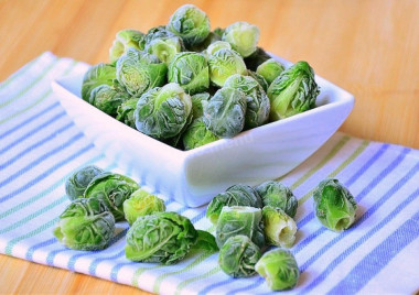 Frozen Brussels sprouts