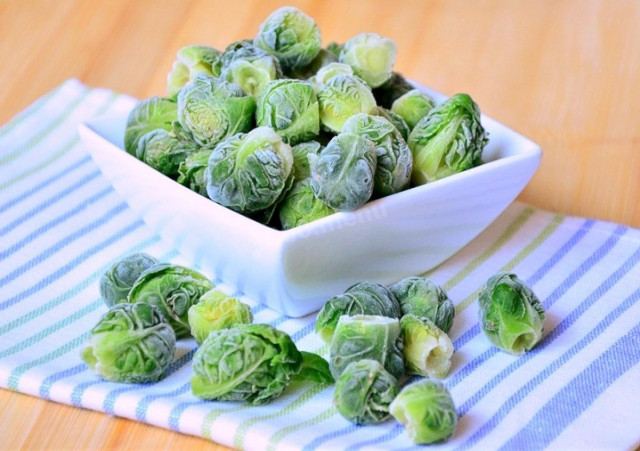 Frozen Brussels sprouts