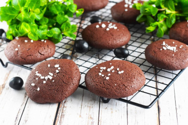 Brownie chocolate chip cookies