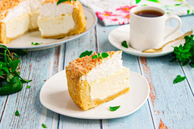 Angel's Tears curd cake