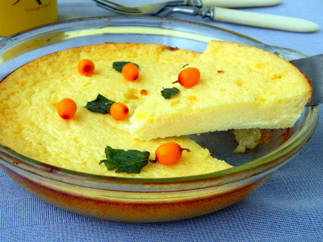 Cornmeal casserole