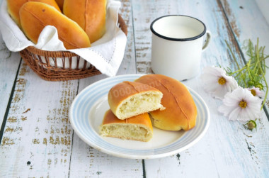 Fresh cabbage pies