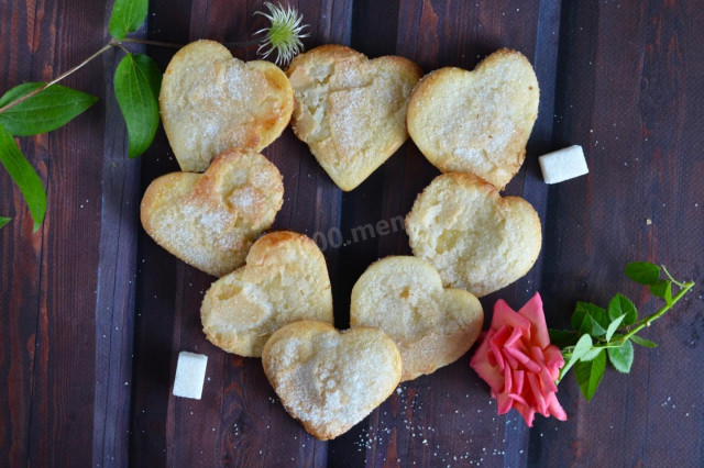 Shortbread cookies with sour cream