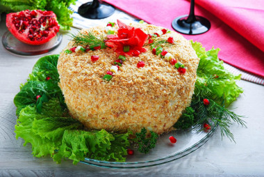 Napoleon snack cake made of canned cakes