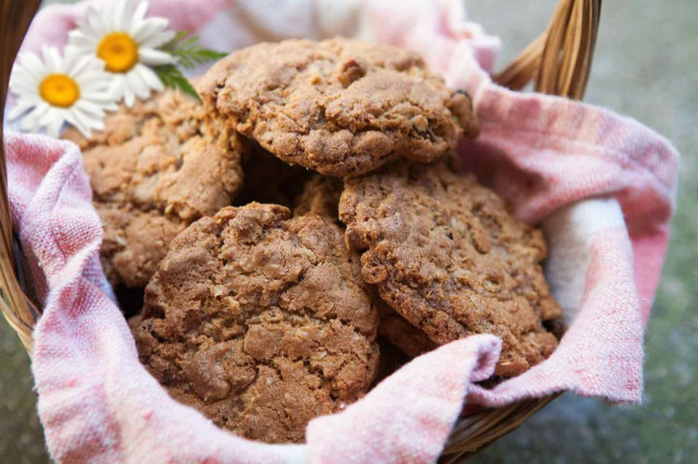 Oatmeal muesli cookies